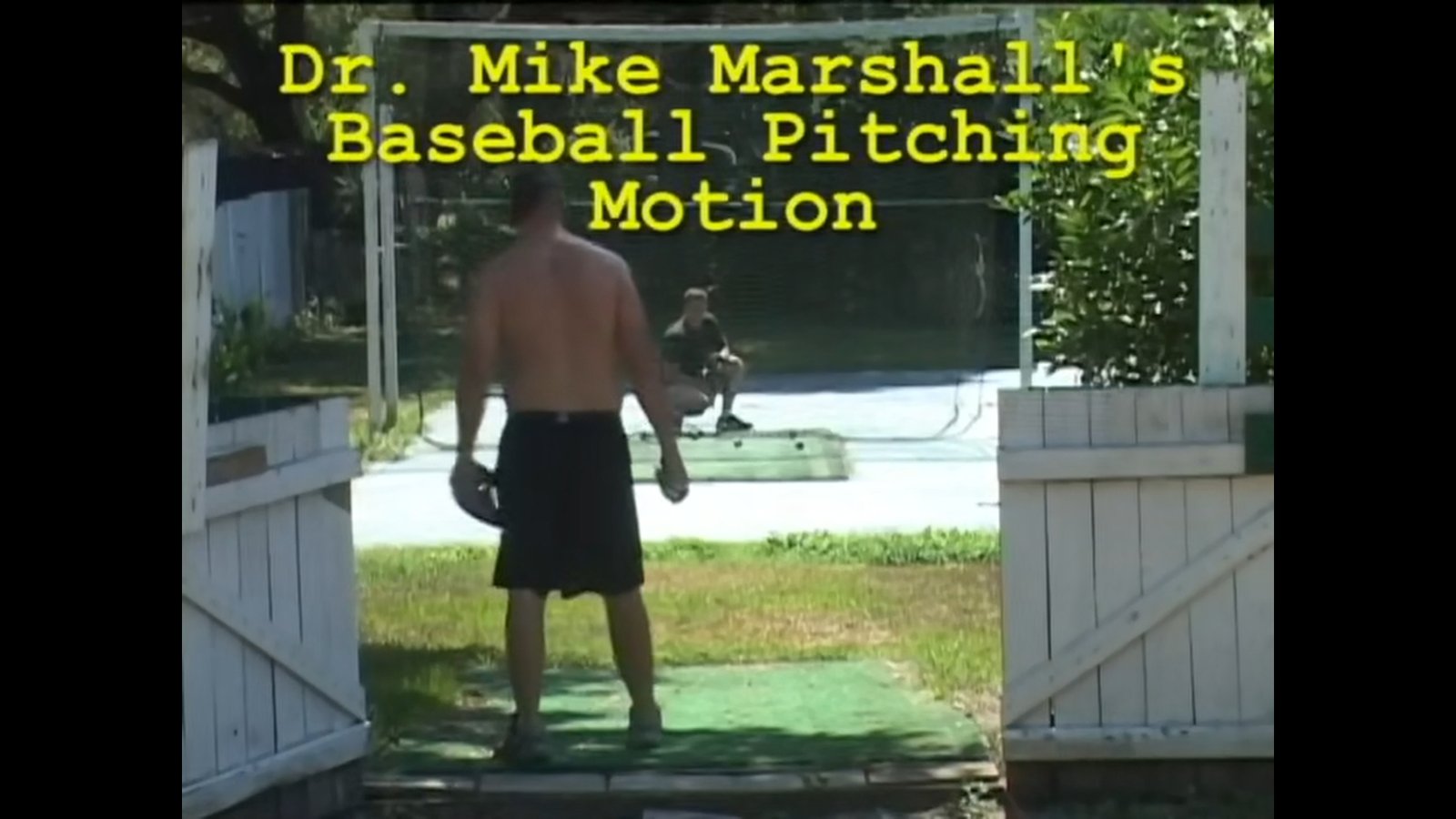 Jeff Sparks demonstrating Dr. Mike Marshall’s pronation-based pitching mechanics, including Maxline and Torque variations, with narration by Marshall.